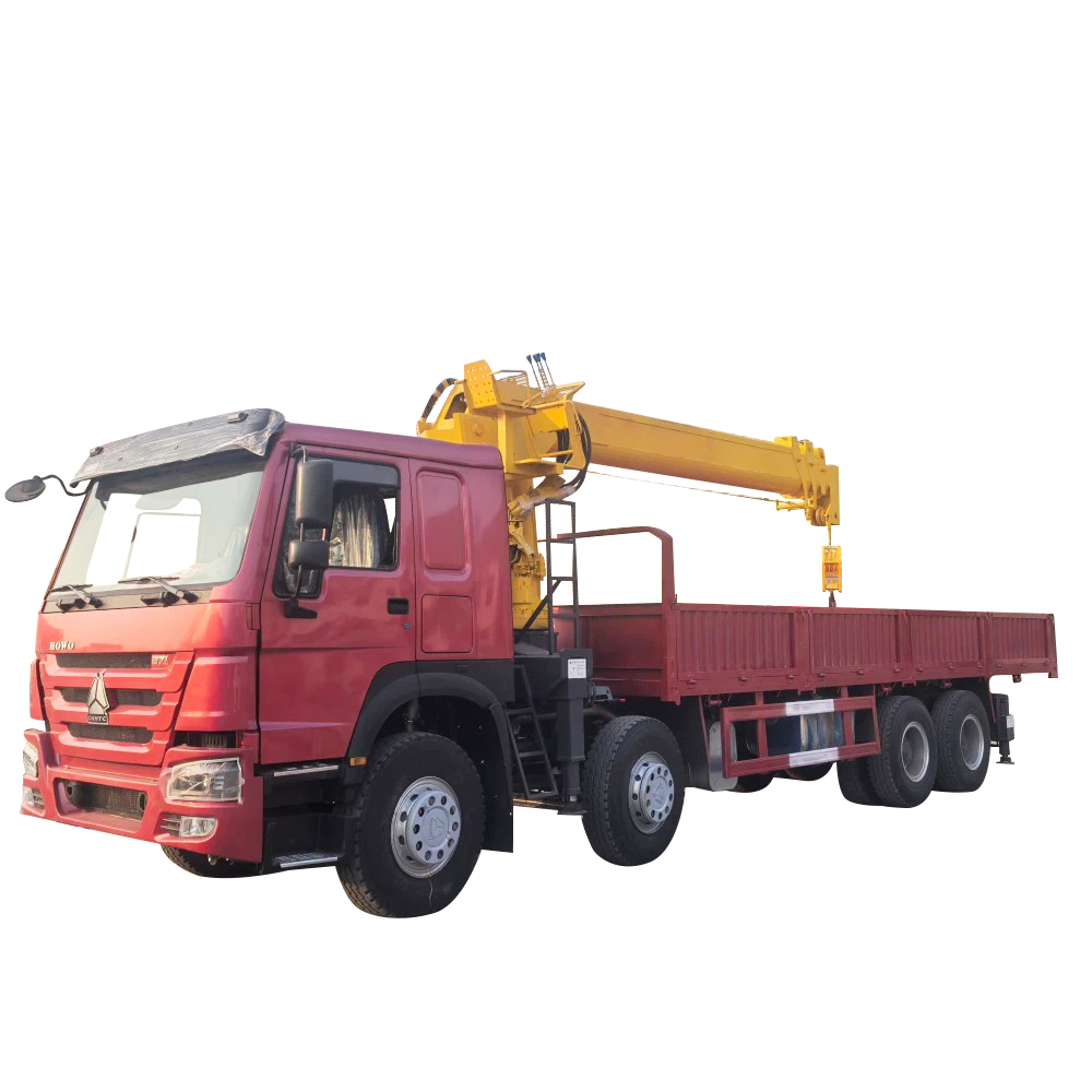 Howo 6x4 8x4 Грузовой кран с креплением, 3 тонны, 5 тонн, 12 тонн, 14 тонн, 16 тонн, телескопический кран