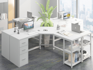 <span class=keywords><strong>Bureau</strong></span> <span class=keywords><strong>d</strong></span>'<span class=keywords><strong>angle</strong></span> moderne en chêne <span class=keywords><strong>blanc</strong></span> Tiroirs en bois de haute qualité Nouveau mobilier de <span class=keywords><strong>bureau</strong></span> pour villa <span class=keywords><strong>Bureau</strong></span> de table ordinateur poste de travail - Product Image 5