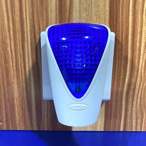 ปลั๊กอินไร้สาย AC มีเสียงกริ่งประตูไฟกระพริบไฟกลางคืนกริ่งประตูสำหรับคนหูหนวกได้ยินเสียงกริ่งประตู - Product Image 5