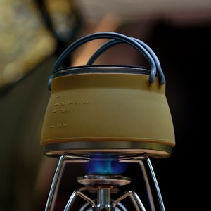 Outdoor Silicone Folding <b>Kettle</b> 1000Ml Portable Camping Cookware Water <b>Kettle</b> - Product Image 3