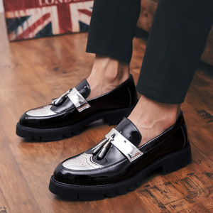 Nouvelles Chaussures Oxford en Cuir Imperméables Artisanales de Luxe Décontractées Britanniques pour Hommes – Idéales pour Mariage, Bureau et Tenues Professionnelles - Product Image 2