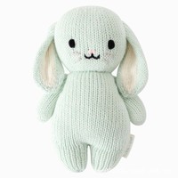 Peluche Lapin Amigurumi Tricoté Super Doux pour Bébé, Jouet Animal en Crochet Fait Main, en Tissu et Coton PP, Vente en Gros