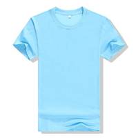 T-shirt Homme Personnalisé Coton Polyester Uni Pas Cher Impression Logo DTG DTF Vente en Gros Fabricant Usine