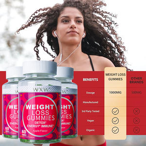 Stock WXW Renforcer le système digestif Perte de poids Gommeux amincissant Probiotiques Keto Blend Gummies pour la perte de poids - Product Image 6