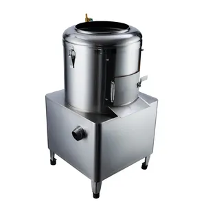 Machine à éplucher les patates douces de haute qualité 30kg commerciale automatique électrique hydraulique
