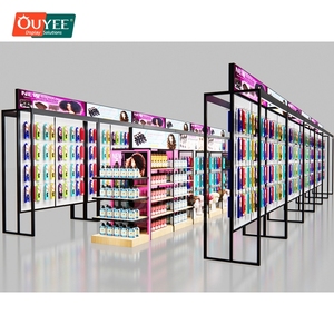 Servicio de Diseño de Tiendas, Estanterías para Minoristas, Exhibidores para Pelucas, Altura Ajustable, Acero Inoxidable Cepillado, Exhibidores para Pelucas - Product Image 4