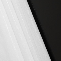 Col de chemise en coton 100% avec revêtement HDPE, entoilage tissé pour thobe masculin