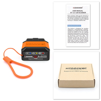 Lector de Códigos de Error de Motor para Automóvil ELM327 OBD2 KW905 con Pantalla LCD 12V, Garantía de 12 Meses para Autos Usados