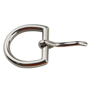 Stainless Steel D-Shaped <b>Pin</b> Buckle 16x19MM For Bags Clothing Shoes Durable Metal Buckle - Product Image 4
