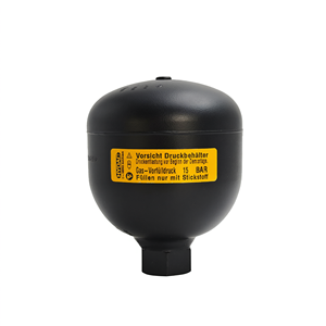 Acumulador de Diafragma Hydac 0.32L, Tanque de Nitrógeno Hidráulico 21 MPa de Acero al Carbono para Maquinaria de Construcción - Product Image 1