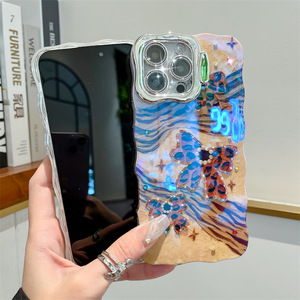 Sang Trọng Trường Hợp Điện Thoại Độc Đáo Máy Ảnh Chủ Di Động Phụ Kiện Bìa Cho Iphone 16 Pro Max Phụ Nữ Điện Thoại Bìa - Product Image 6