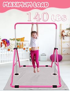 Antideslizante Pull up <span class=keywords><strong>Bar</strong></span> sin tornillos Entrenador niños Chin Up <span class=keywords><strong>Bar</strong></span> Interior para puerta - Product Image 2