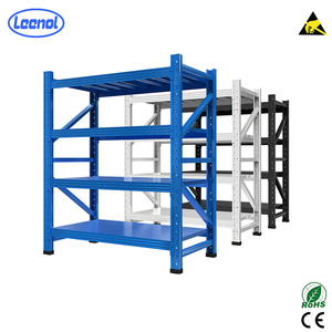 Étagère de stockage en acier ESD légère Leenol, sans boulons, pour entrepôt d'électronique - Product Image 4