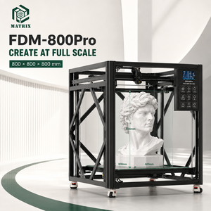 800*800*800mm Large Build Volume FDM 3D <b>Printer</b> with Automatic Bed Leveling for Engineering Prototypes - Product Image 1