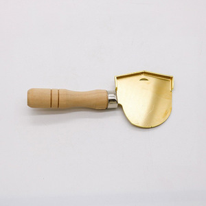 Spatule dentaire dorée pour prothèses complètes, outil de levage de cire, équipement pour plateau individuel, utilisation manuelle, Spatule dorée n° 3 - Product Image 1