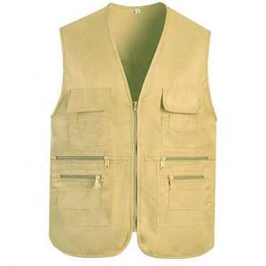 Chemise publicitaire à logo personnalisé 2024, vêtements de travail, activités de bénévolat, veste de supermarché, gilet pour homme - Product Image 2