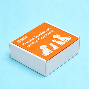 Cajas de Cartón Corrugado para Envíos de Suplementos para Mascotas, Caja de Cartón Corrugado con Corte Troquelado, Embalaje Personalizado - Product Image 4