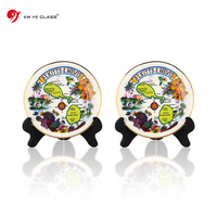 Ménage Coloré Conception Pad Impression Assiette À Manger Assiettes En Céramique Plats Ensemble Décalque Assiette À Dîner Motif Porcelaine Pratos