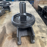 Support de plaquettes de frein haute précision en fonte ductile pour système de freinage de véhicule