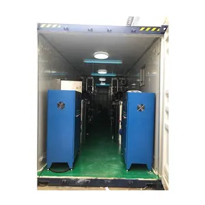 Complete Container Type Reverse Osmosis Water Filter System Portable Mobile Containerized Water Treatment Machinery Plant