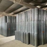 Panneau de grillage soudé pour chenil avec grille de 50x50 mm