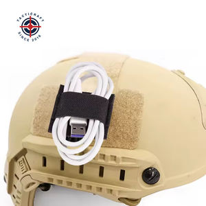 Support et autocollant de rangement pour casque et écouteurs en polyester et nylon camouflage tactique pour casque – Vente en gros - Product Image 1