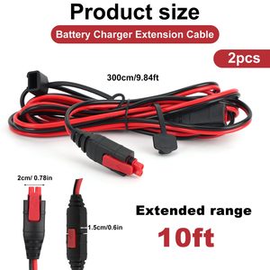 YouLong 2 pièces <span class=keywords><strong>NOCO</strong></span> GC004 X-Connect Câble d'extension intelligent pour chargeur de batterie, adaptateur à âme en cuivre, étanche IP67, 12V, 3m - Product Image 2