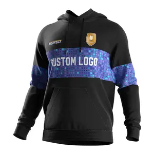 Supplier Printing Sports Training Dry-Fit Sweater Cheap Union Jerseys Custom Uniform Brisbane Broncos Rugby Hoodie