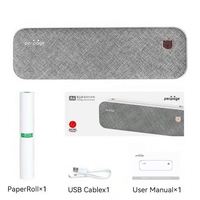 Impresora Térmica Portátil Peripage A4 para Documentos PDF y Fotos, Compatible con iOS, Android y PC, USB+, 203DPI, Batería Integrada, en Stock