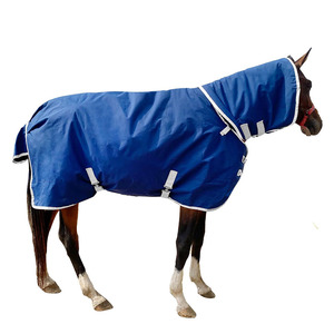 ผ้าห่มม้าคุณภาพพรีเมียม 8761 ระบายอากาศได้ดี ทนทาน ผลิตจากผ้า Oxford 1200D กันน้ำ พร้อมสายรัดขาปรับได้ ใช้ได้ทุกฤดู - Product Image 2
