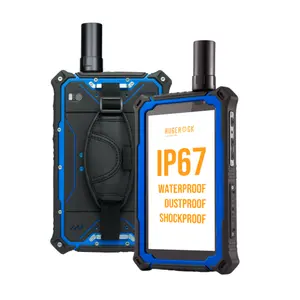 OEM T71GF IP 66 Wifi Android 2200 nit 10000mAh Zwei Empfänger Control ador Rtk Roboter Rasenmäher GPS oscal robusten Tablet-Ständer