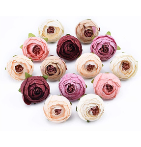 Vente en gros de grandes têtes de pivoines artificielles pour la décoration de mariage - Product Image 1