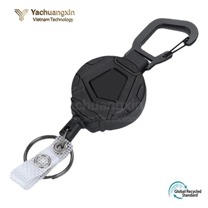 Cordon en plastique pour l'escalade en extérieur, boucle de traction facile, haute élasticité, porte-clés rétractable étanche pour voiture - Product Image 5