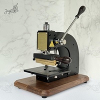 Petite version manuelle en laiton type mobile moule en cuivre cuir pressage à chaud et estampage machine numérique estampage de lettres