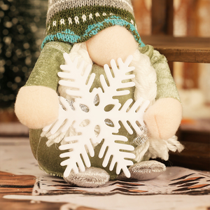 Conjunto de decoración navideña con luces <span class=keywords><strong>Reno</strong></span> <span class=keywords><strong>Rudolph</strong></span> brillante con <span class=keywords><strong>nariz</strong></span> <span class=keywords><strong>roja</strong></span> y regalo de estatua de Gnomo festivo - Product Image 5