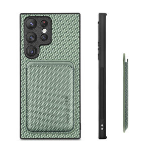 Étui portefeuille de luxe en cuir végétalien compatible avec coque magnétique pour Samsung <span class=keywords><strong>Galaxy</strong></span> A57 A37 A56 A36 A26 – Housse professionnelle - Product Image 3