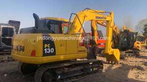 Excavadora Mediana Japonesa de Alta Eficiencia Komatsu PC130-7 PC130-8, Excavadora de Cadenas Komatsu PC130 Usada en Venta - Product Image 4