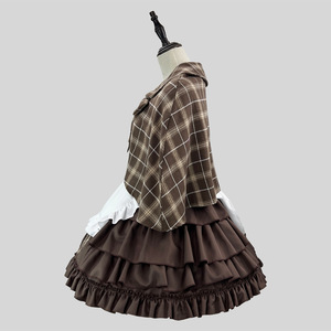 Detective Love Song Maid Outfit Plus Size Costume Cosplay Costume Streamer Costume Fall 2024 Polyester Fabric - Product Image 2