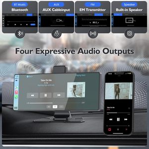 Bestsonic Pantalla Portátil Carplay de 10.26'' con Doble Cámara, Pantalla Táctil Incell, Carplay Inalámbrico, Android Auto, Compatible con el 99% de los Autos - Product Image 5