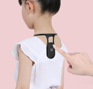 Correcteur de posture intelligent pour enfants avec rappel par vibration, écran LCD et support dorsal pour l'assise - Product Image 1