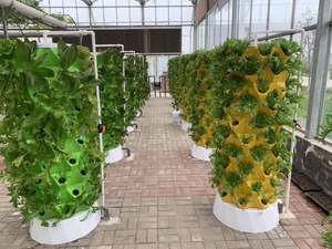 Système de culture hydroponique en tour d'ananas de haute qualité avec pompe, armoire de jardinage électrique intelligente pour herbes d'intérieur, à vendre - Product Image 6