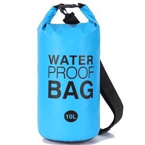 Bolsa Impermeable de 10L, Mochila Plegable de PVC de Color Sólido para Campamento y Actividades al Aire Libre - Product Image 4