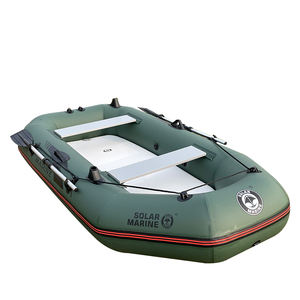 Solarmarine Bateau Ventre Flottant <span class=keywords><strong>Gonflable</strong></span> en PVC pour la Pêche en Rivière, Kayak, Dinghy, Ponton, Canoë avec <span class=keywords><strong>Moteur</strong></span> Hors-Bord Optionnel - Product Image 5