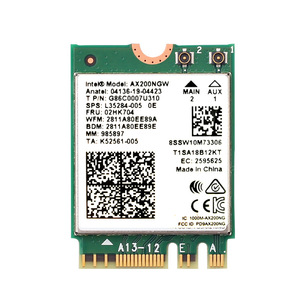 AX200 <span class=keywords><strong>Wi</strong></span>-<span class=keywords><strong>Fi</strong></span> <span class=keywords><strong>6</strong></span> Dual 2974M โน้ตบุ๊ก M.2 การ์ดเครือข่ายไร้สายกิกะบิต BT 5.2 รองรับ ประเภทสินค้า โมดูล WiFi - Product Image 3