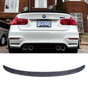สปอยเลอร์หลังคาร์บอนไฟเบอร์ทรง AC สำหรับรถซีรีย์ 3 F30/M3 F80 รุ่นซีดาน ปี 2011-2019 - Product Image 1