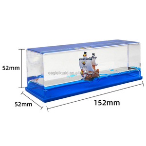 3D une pièce <span class=keywords><strong>bateau</strong></span> flottant <span class=keywords><strong>bateau</strong></span> de croisière fluide dérive bouteille décoration voiture Table ornement décor à la maison créatif mode cadeaux - Product Image 4
