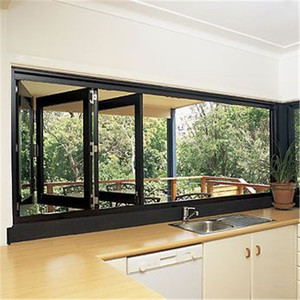 Ventana Plegable de Aluminio Económica Topwindow, Ventanas Bi-<span class=keywords><strong>Plegables</strong></span> de Aluminio, Precio - Product Image 2