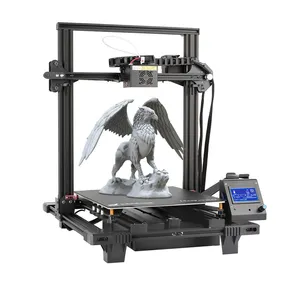 Impresora 3D FDM Máquina de impresión 3D de alta precisión sin obstrucción Impresora 3D Nivelación automática Ideal para principiantes