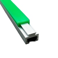 Guide de convoyeur en plastique de bouteille/Support de rail de guidage