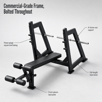 Banc de musculation professionnel de haute qualité pour la poitrine et les épaules, inclinable et réglable, pour la salle de sport